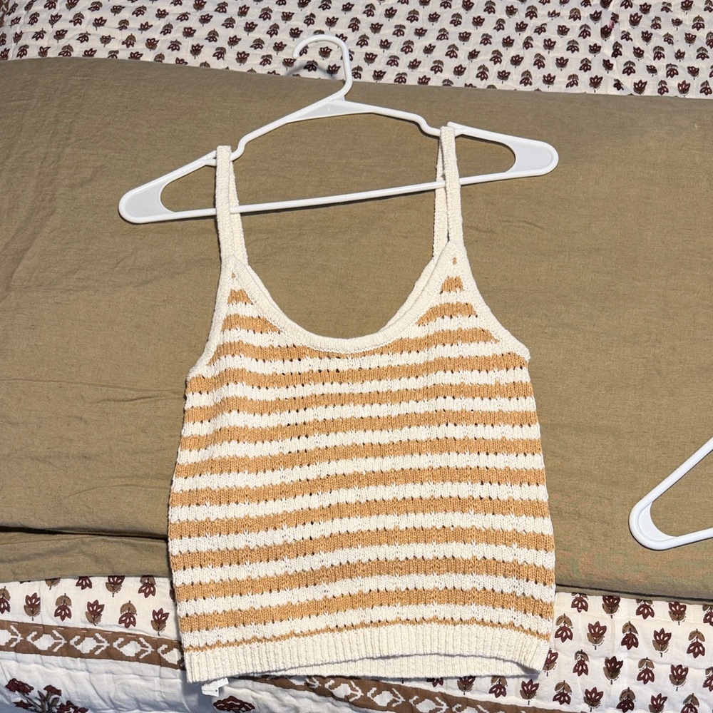 Madewell Striped Knit Tank Top